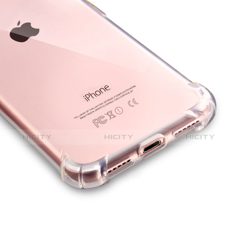 Carcasa Silicona Ultrafina Transparente T07 para Apple iPhone 7 Claro