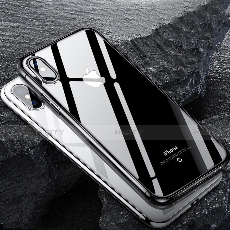 Carcasa Silicona Ultrafina Transparente T07 para Apple iPhone X Claro