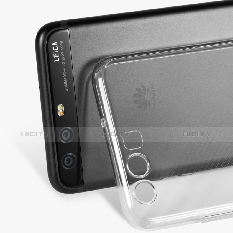 Carcasa Silicona Ultrafina Transparente T07 para Huawei P10 Plus Claro