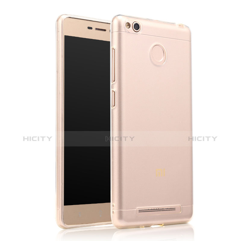 Carcasa Silicona Ultrafina Transparente T07 para Xiaomi Redmi 3S Prime Claro