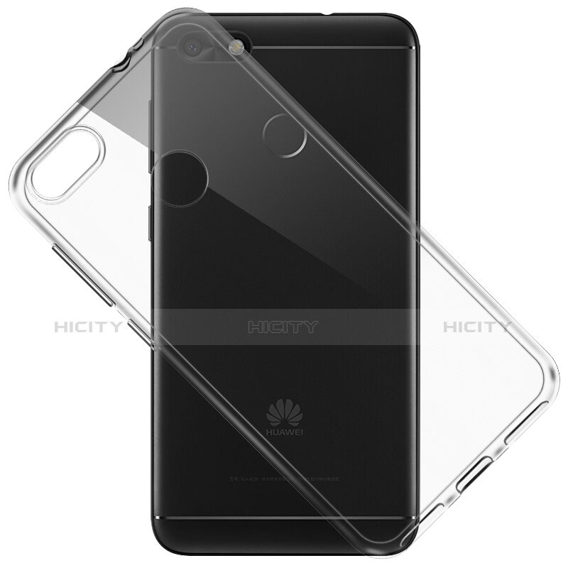 Carcasa Silicona Ultrafina Transparente T08 para Huawei Y6 Pro (2017) Claro