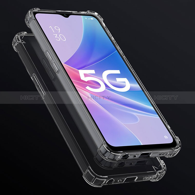 Carcasa Silicona Ultrafina Transparente T08 para Oppo A1 Pro 5G Claro