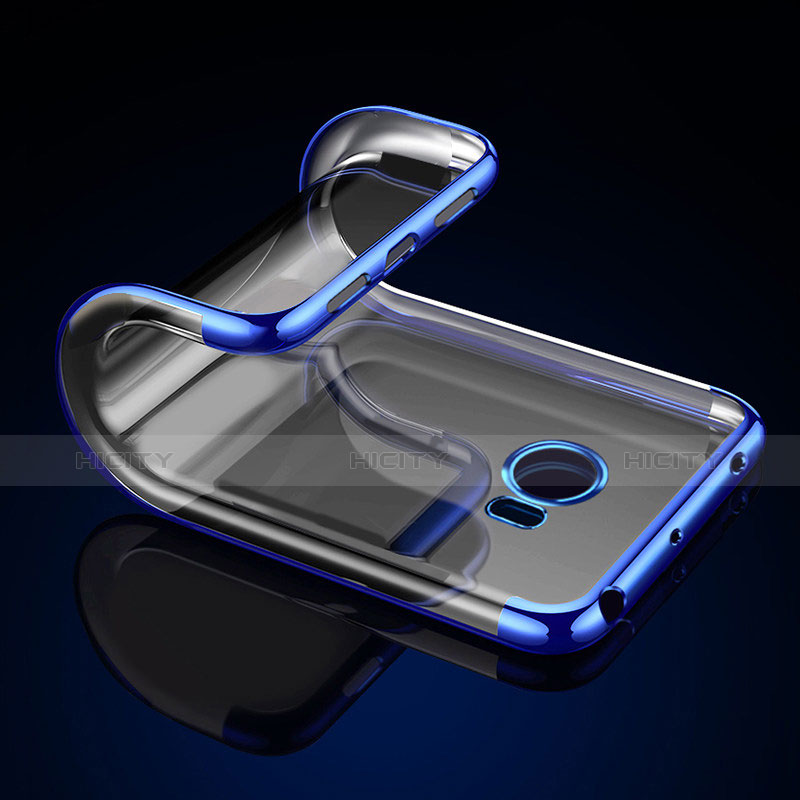 Carcasa Silicona Ultrafina Transparente T08 para Xiaomi Mi Note 2 Special Edition Azul