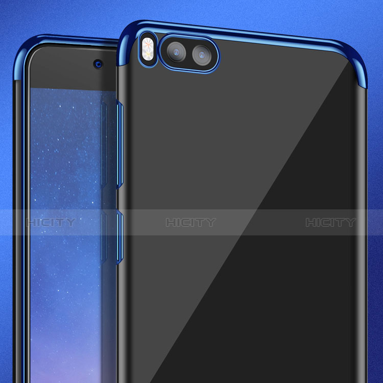 Carcasa Silicona Ultrafina Transparente T08 para Xiaomi Mi Note 3 Azul