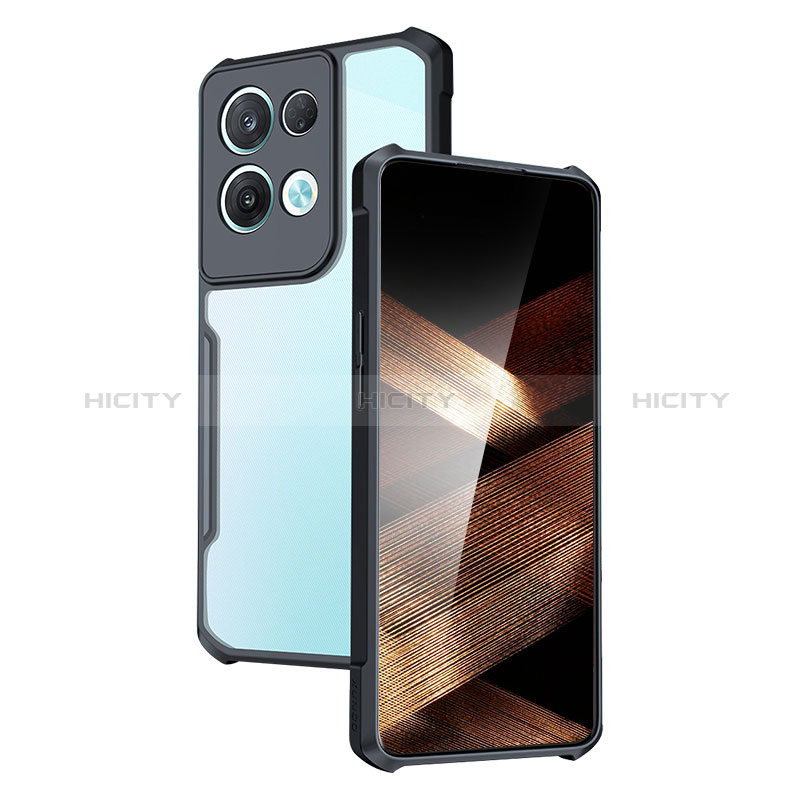 Carcasa Silicona Ultrafina Transparente T08 para Xiaomi Redmi Note 13 5G Negro