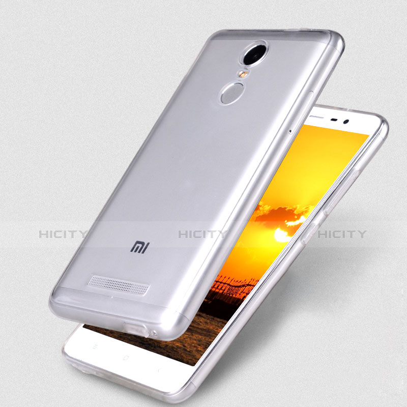 Carcasa Silicona Ultrafina Transparente T08 para Xiaomi Redmi Note 3 MediaTek Claro