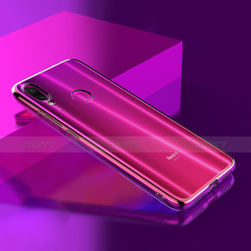 Carcasa Silicona Ultrafina Transparente T08 para Xiaomi Redmi Note 7 Claro