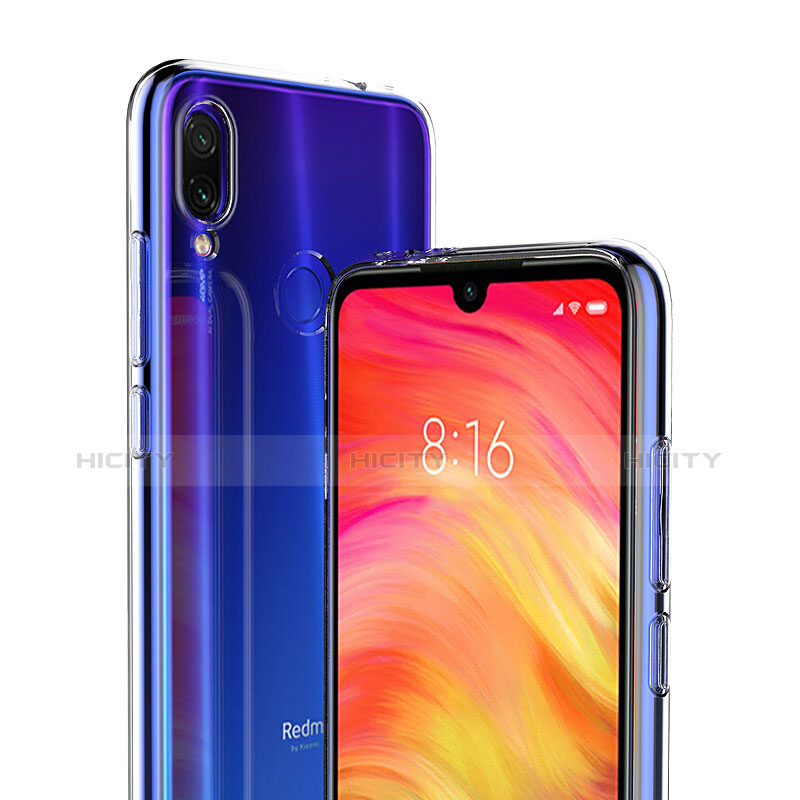 Carcasa Silicona Ultrafina Transparente T08 para Xiaomi Redmi Note 7 Claro