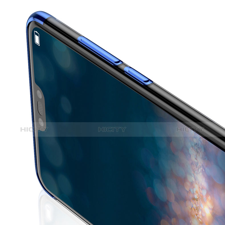 Carcasa Silicona Ultrafina Transparente T09 para Huawei P20 Pro Azul