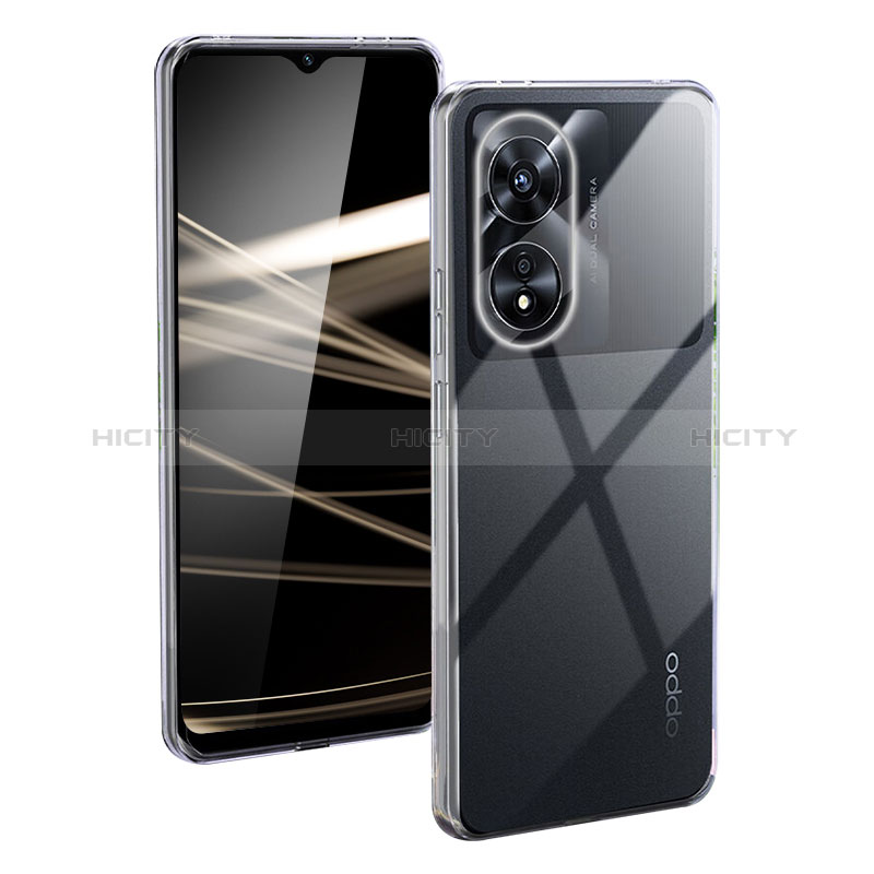 Carcasa Silicona Ultrafina Transparente T09 para Oppo A1 5G Claro