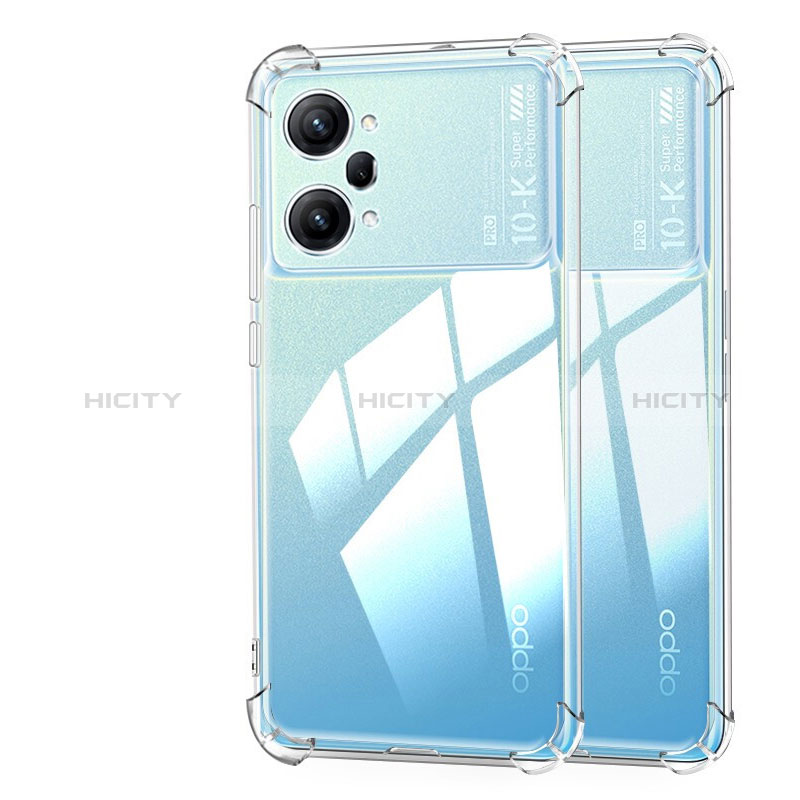 Carcasa Silicona Ultrafina Transparente T09 para Oppo K10 Pro 5G Claro