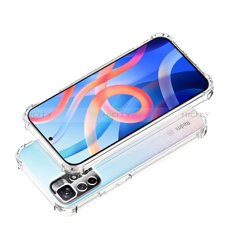 Carcasa Silicona Ultrafina Transparente T09 para Xiaomi Poco M4 Pro 5G Claro