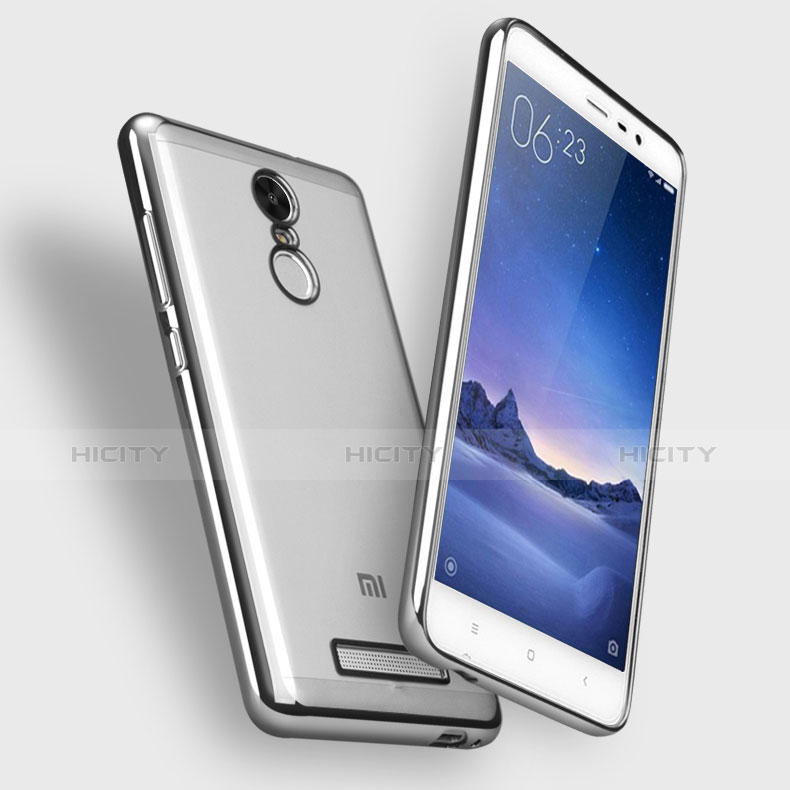 Carcasa Silicona Ultrafina Transparente T09 para Xiaomi Redmi Note 3 Claro