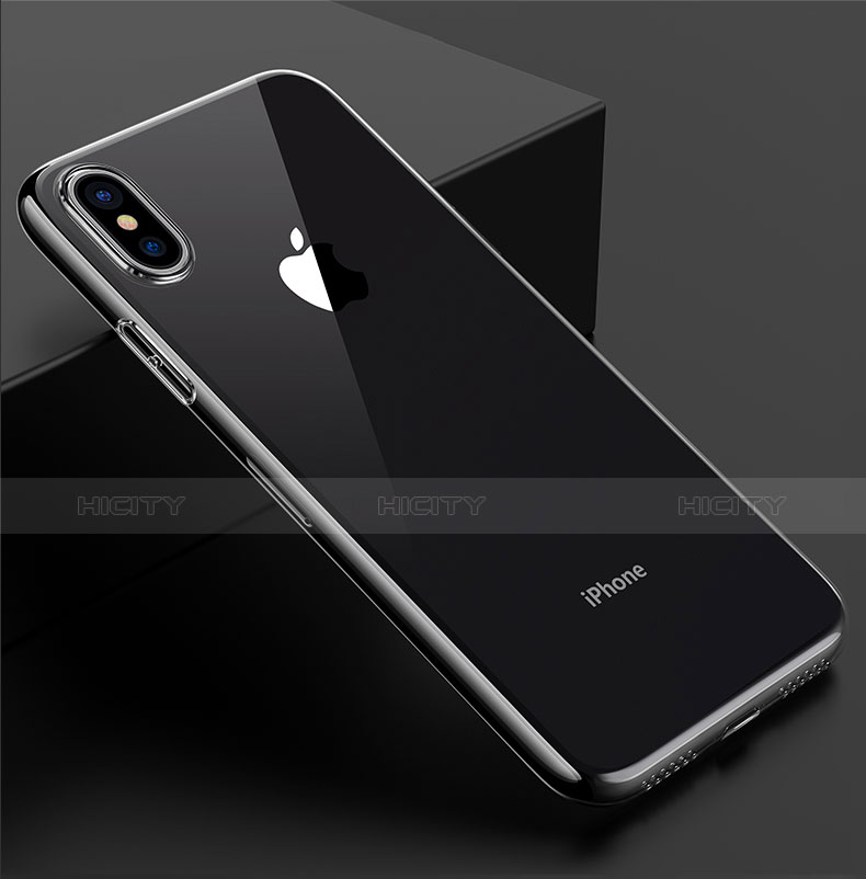 Carcasa Silicona Ultrafina Transparente T10 para Apple iPhone Xs Claro