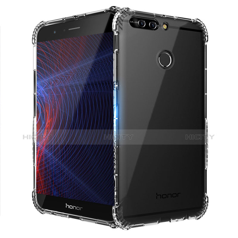 Carcasa Silicona Ultrafina Transparente T10 para Huawei Honor 8 Pro Claro