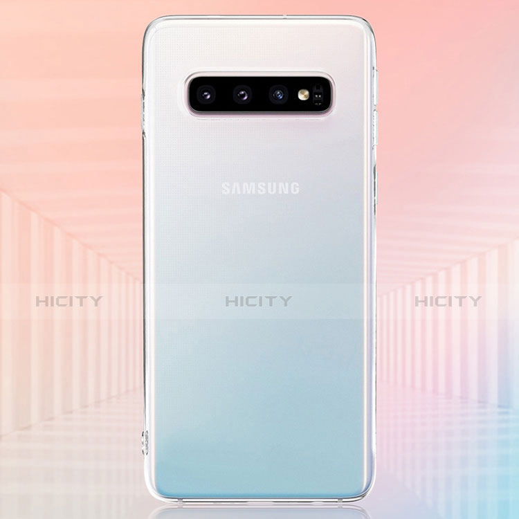 Carcasa Silicona Ultrafina Transparente T10 para Samsung Galaxy S10 Claro