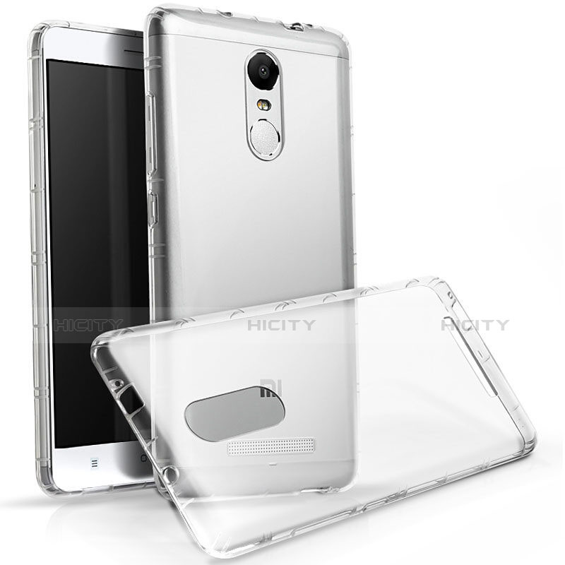 Carcasa Silicona Ultrafina Transparente T10 para Xiaomi Redmi Note 3 Claro