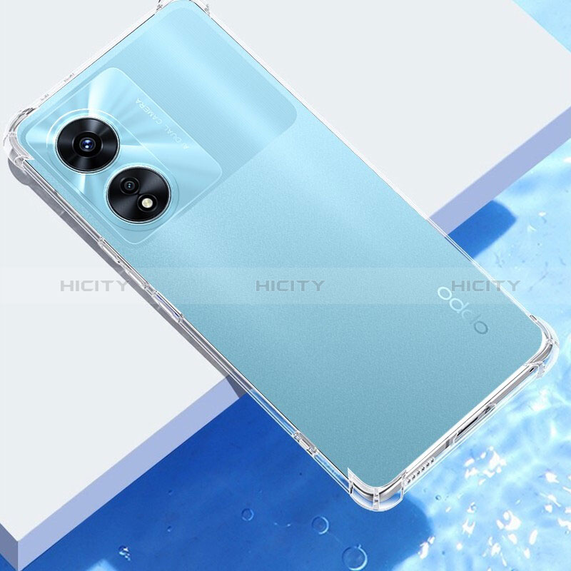 Carcasa Silicona Ultrafina Transparente T11 para Oppo A1 Pro 5G Claro