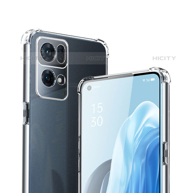 Carcasa Silicona Ultrafina Transparente T11 para Oppo Reno7 Pro 5G Claro