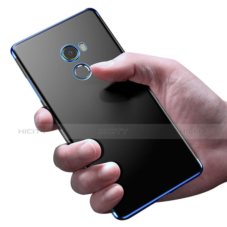 Carcasa Silicona Ultrafina Transparente T11 para Xiaomi Mi Mix Evo Azul