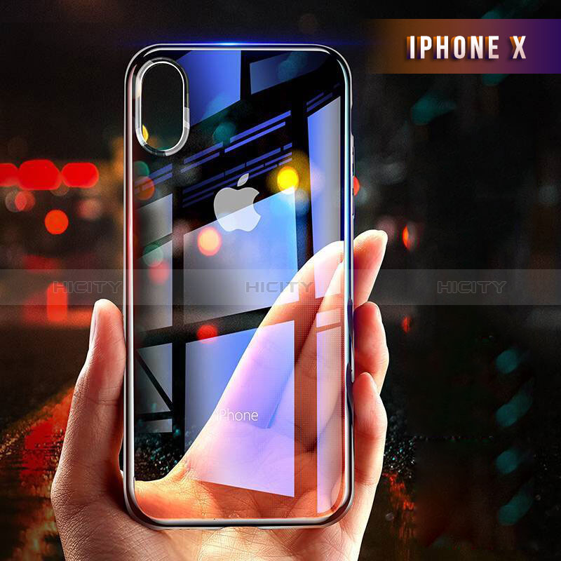 Carcasa Silicona Ultrafina Transparente T14 para Apple iPhone Xs Max Claro