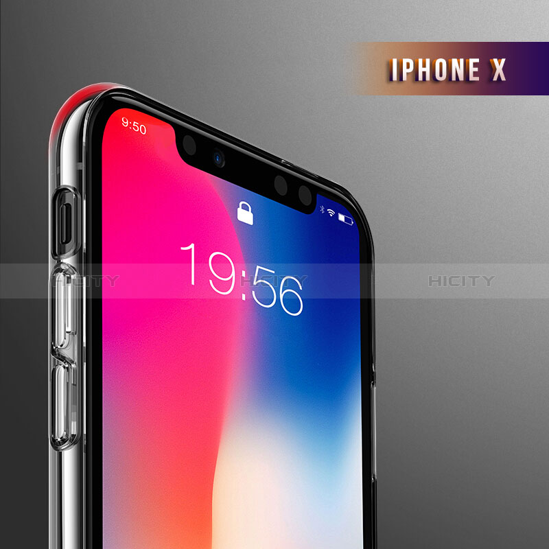 Carcasa Silicona Ultrafina Transparente T14 para Apple iPhone Xs Max Claro