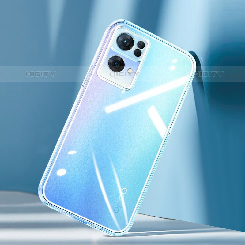 Carcasa Silicona Ultrafina Transparente T15 para Oppo Reno7 Pro 5G Claro