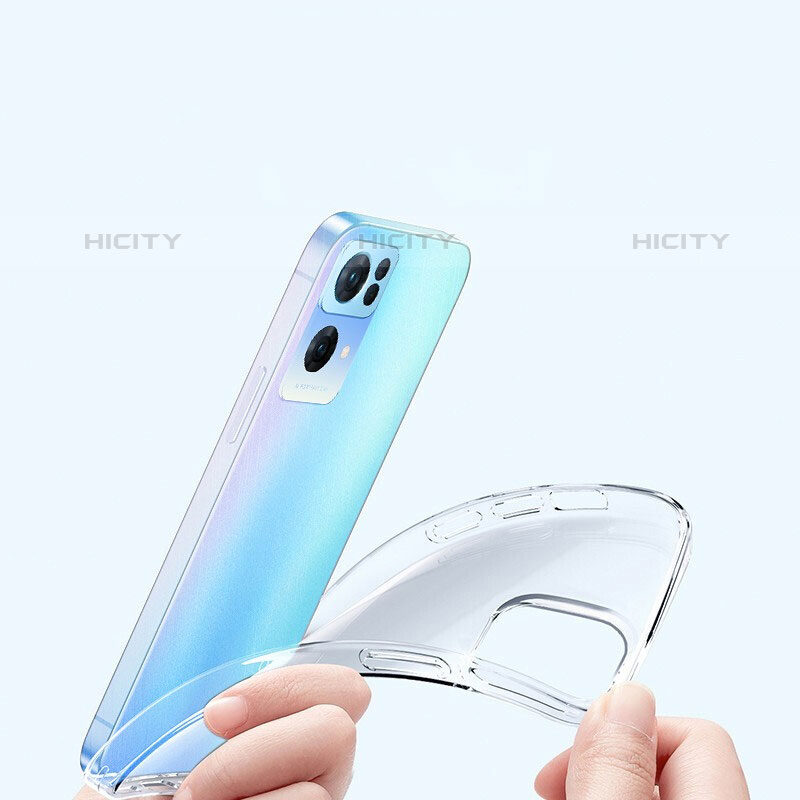 Carcasa Silicona Ultrafina Transparente T15 para Oppo Reno7 Pro 5G Claro