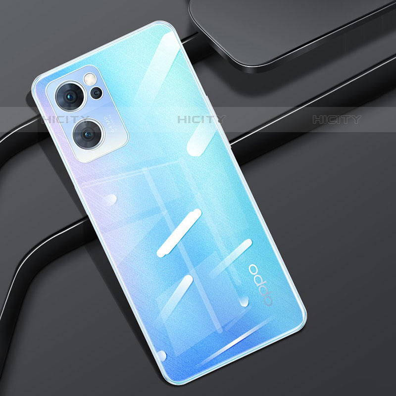 Carcasa Silicona Ultrafina Transparente T15 para Oppo Reno7 Pro 5G Claro