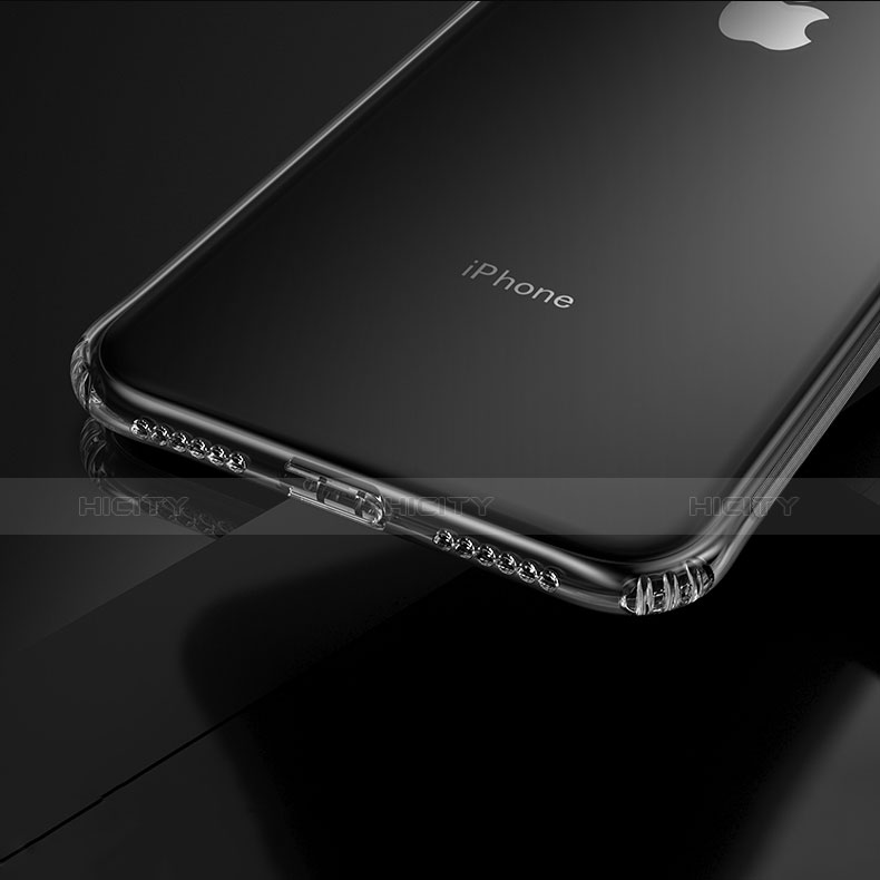 Carcasa Silicona Ultrafina Transparente T17 para Apple iPhone X Claro