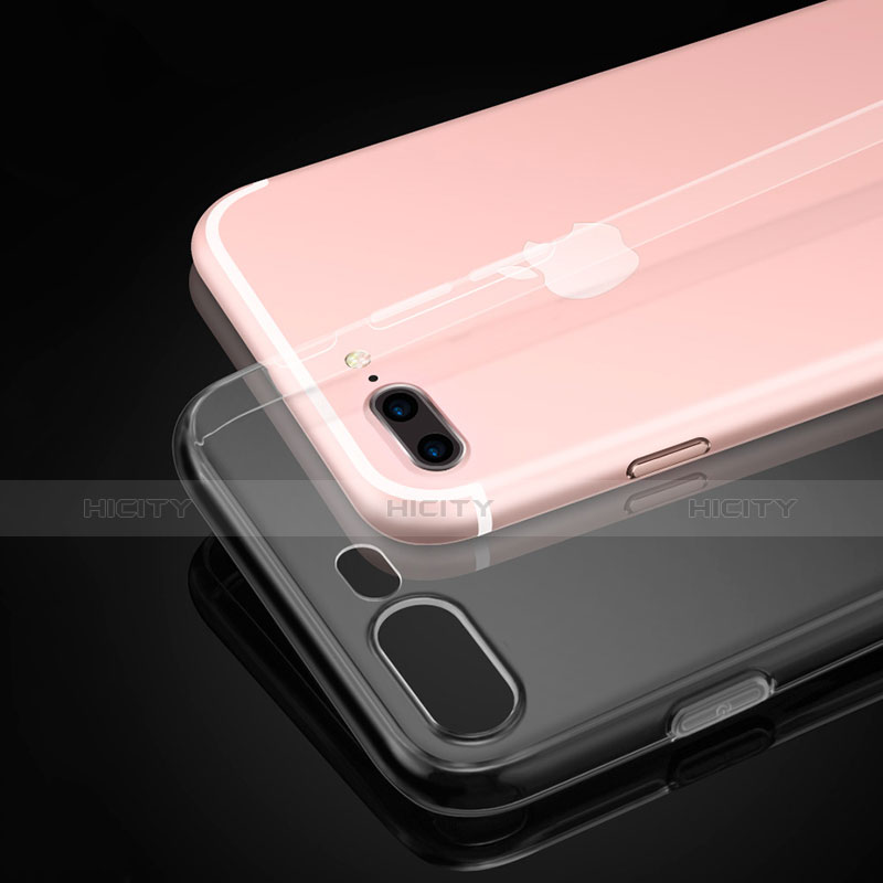 Carcasa Silicona Ultrafina Transparente Z02 para Apple iPhone 7 Plus Claro