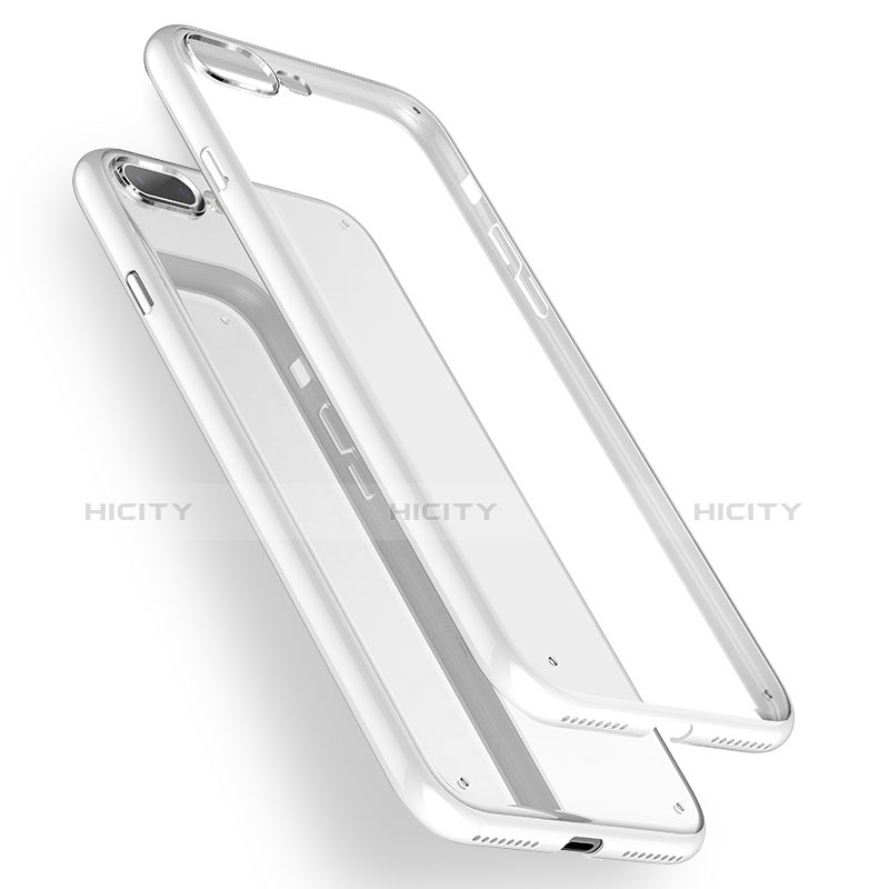 Carcasa Silicona Ultrafina Transparente Z04 para Apple iPhone 8 Plus Claro