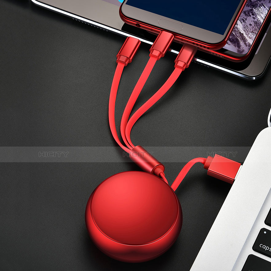 Cargador Cable Lightning USB Carga y Datos Android Micro USB C09 para Apple iPad Air