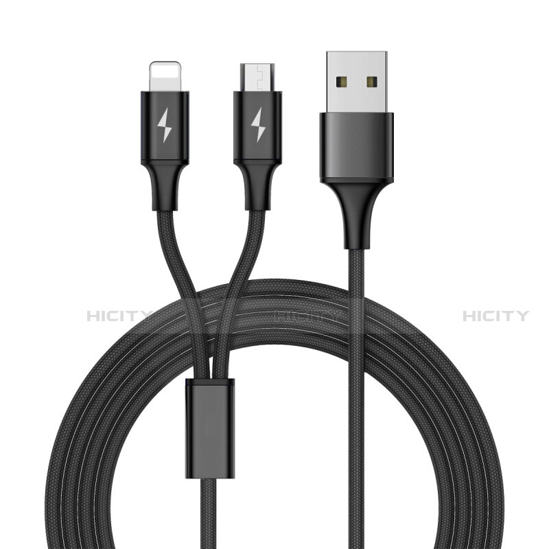 Cargador Cable Lightning USB Carga y Datos Android Micro USB ML05