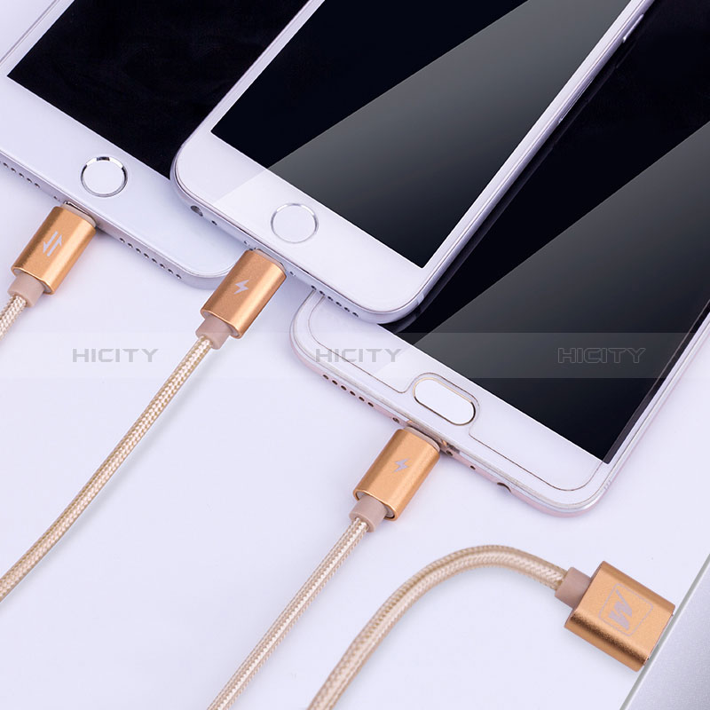 Cargador Cable Lightning USB Carga y Datos Android Micro USB Type-C 3A H03 para Apple iPad Pro 11 (2022)