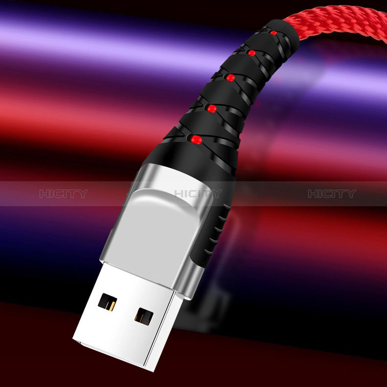 Cargador Cable Lightning USB Carga y Datos Android Micro USB Type-C 5A H03 para Apple iPad Pro 12.9 (2021)