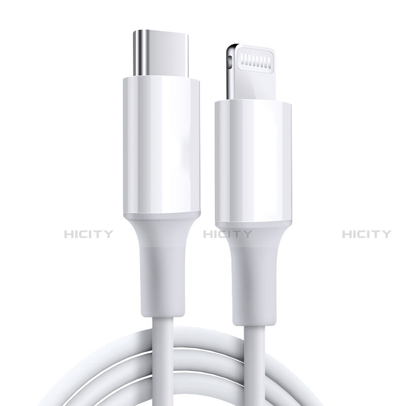 Cargador Cable USB Carga y Datos C02 para Apple iPad 10.2 (2020) Blanco