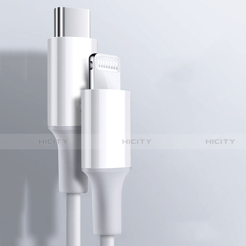 Cargador Cable USB Carga y Datos C02 para Apple iPad 10.2 (2020) Blanco