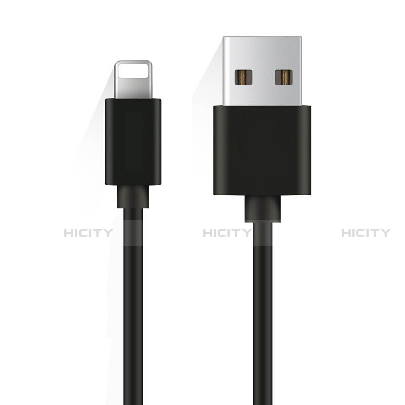 Cargador Cable USB Carga y Datos D08 para Apple iPad Mini 5 (2019) Negro