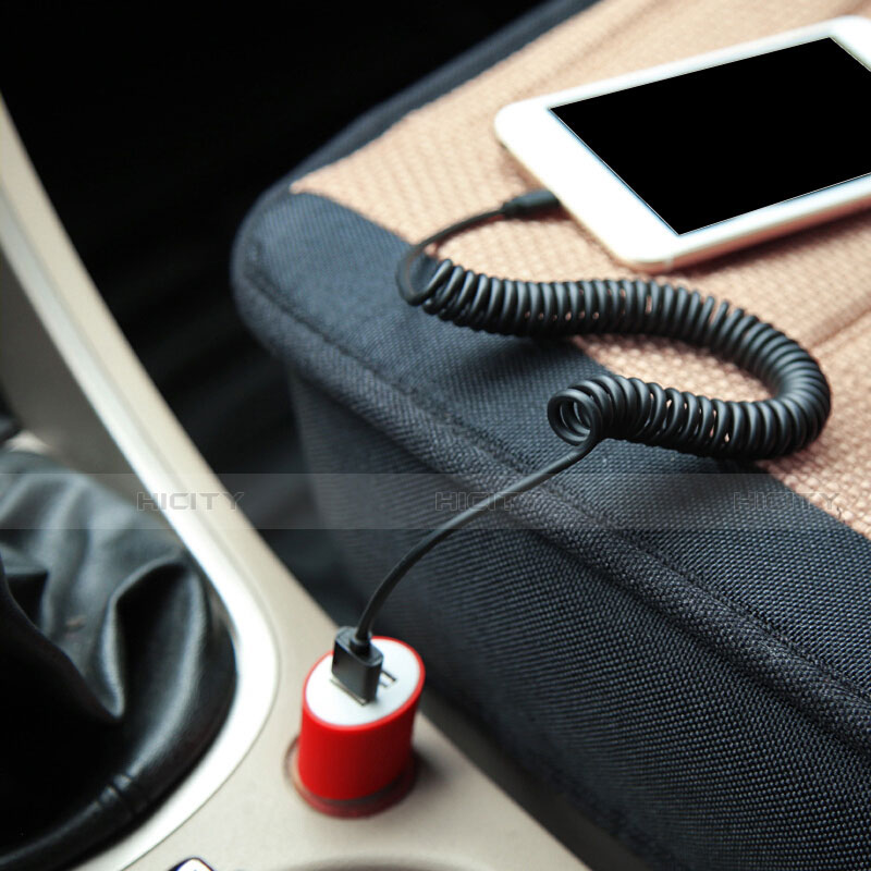 Cargador Cable USB Carga y Datos D08 para Apple iPhone 6 Plus Negro
