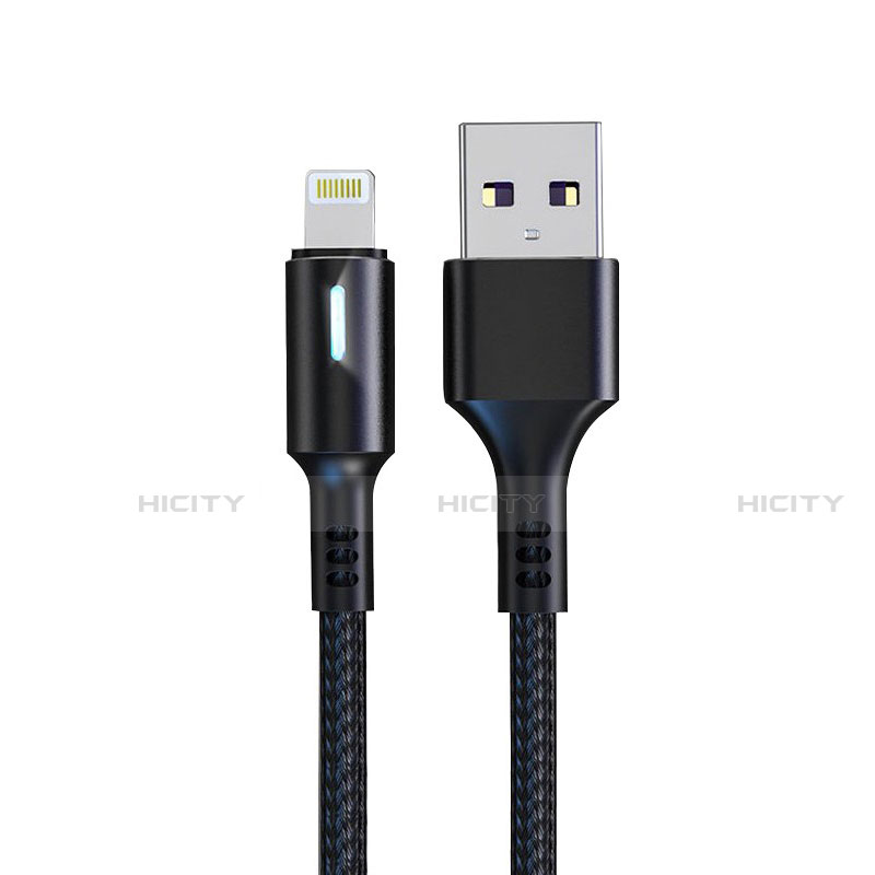 Cargador Cable USB Carga y Datos D21 para Apple iPad 2 Negro