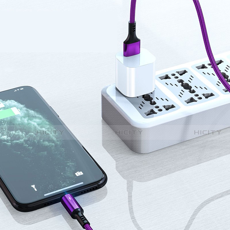 Cargador Cable USB Carga y Datos D21 para Apple iPhone 11