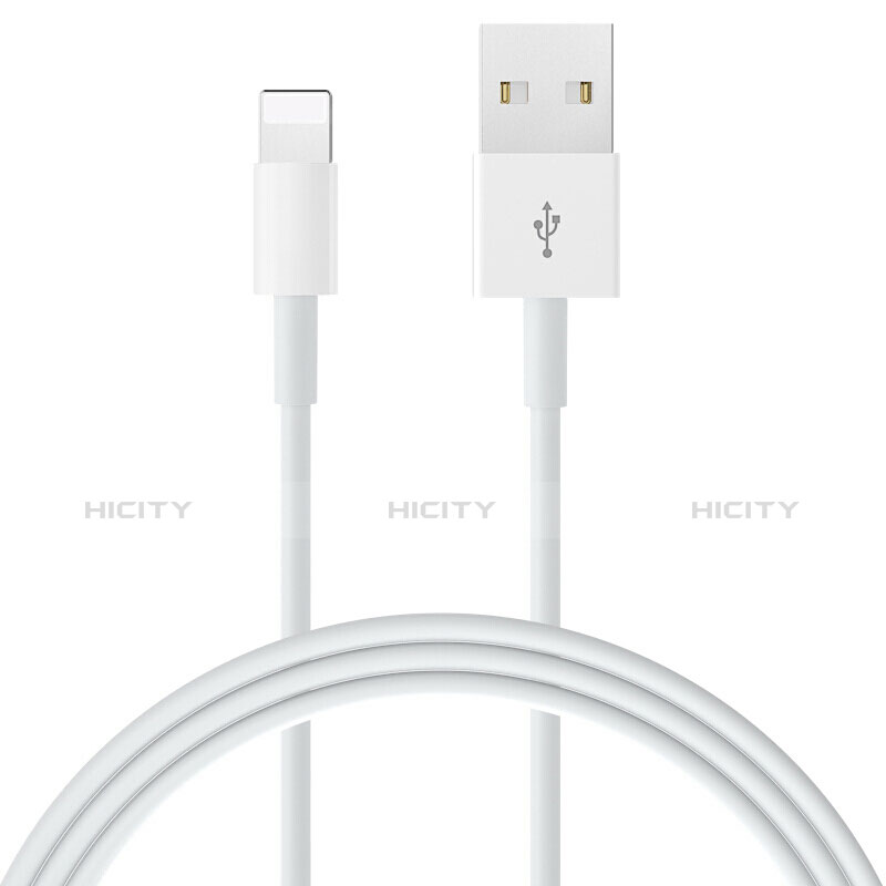 Cargador Cable USB Carga y Datos L09 para Apple iPad 4 Blanco