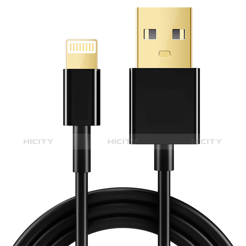 Cargador Cable USB Carga y Datos L12 para Apple iPhone 5 Negro