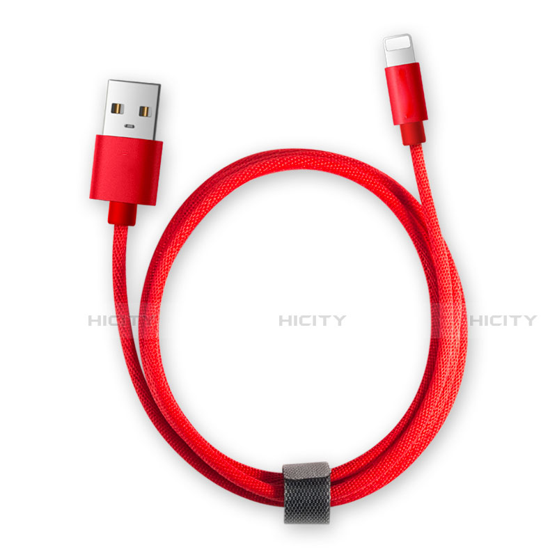 Cargador Cable USB Carga y Datos L14 para Apple iPhone 12 Max Negro