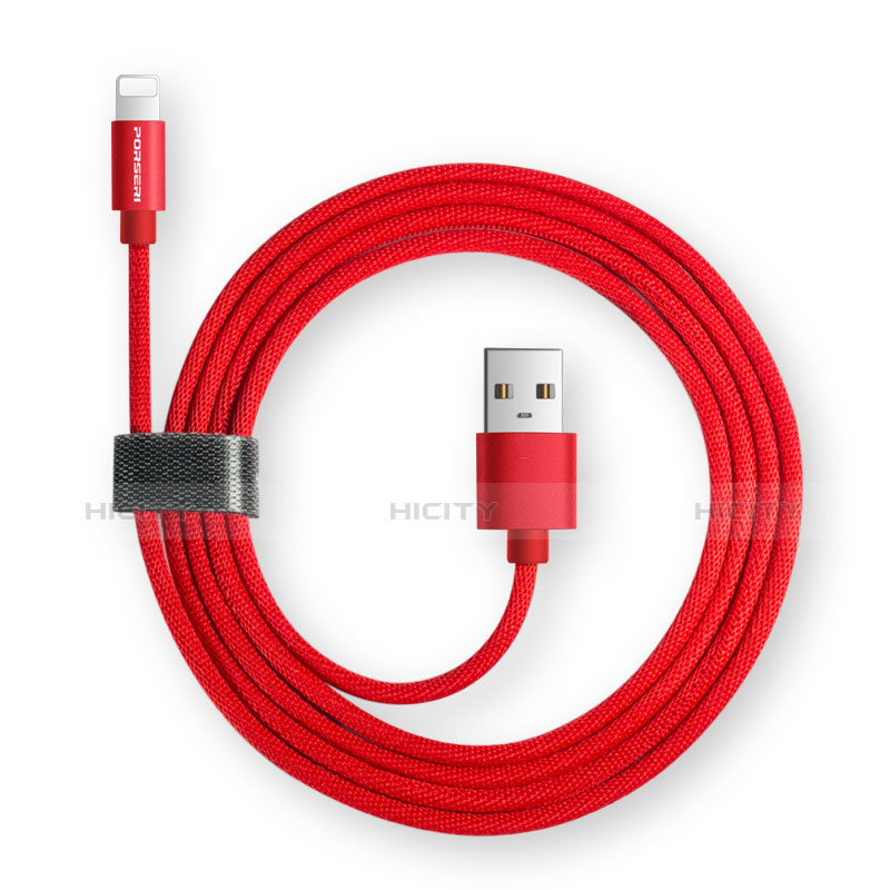 Cargador Cable USB Carga y Datos L14 para Apple iPhone Xs Negro