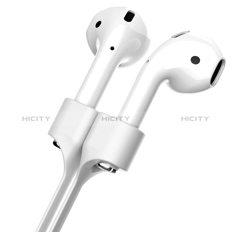 Correa Deportiva Cable Anti-Perdido Sport Strap C04 para Apple AirPods Blanco