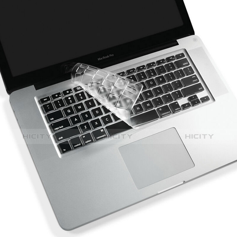 Cubre Teclado Silicona Ultrafina Transparente para Apple MacBook 12 pulgadas Blanco