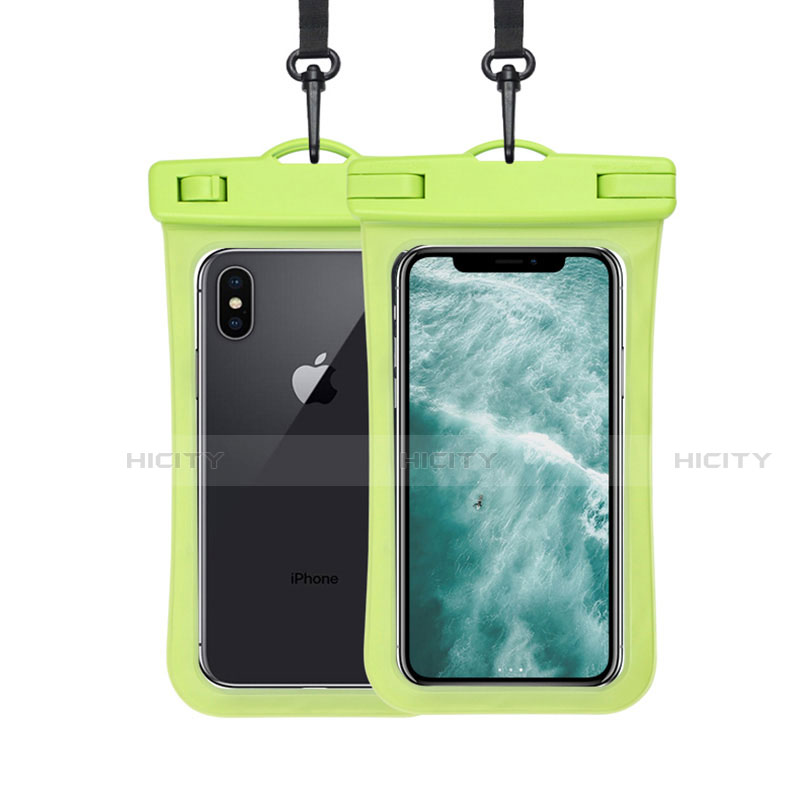 Funda Bolsa Impermeable y Sumergible Universal W07 Verde