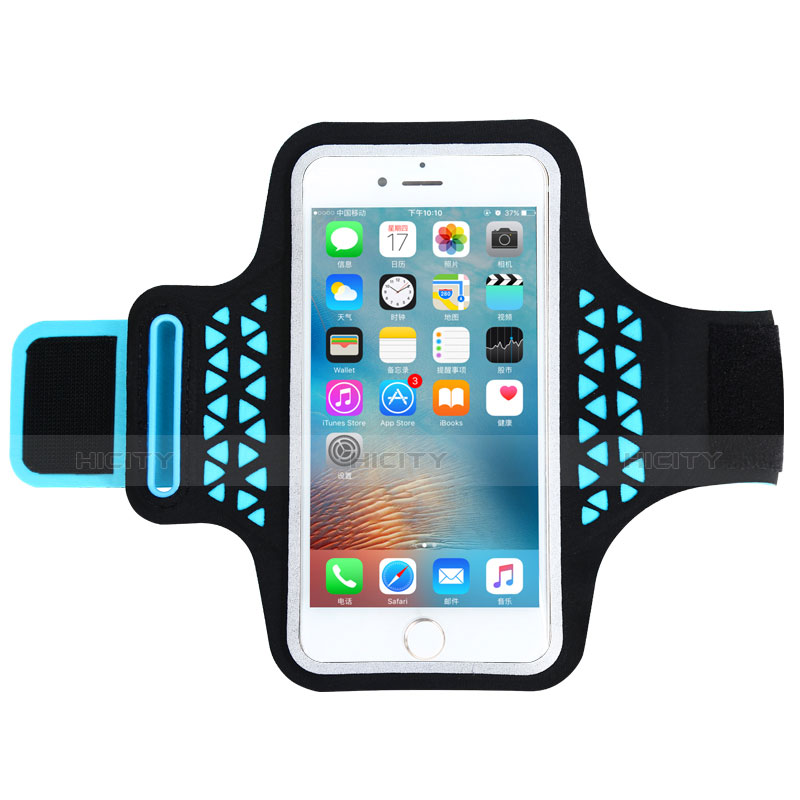 Funda Brazalete Deportivo Brazo Correr Universal B11 Azul Cielo